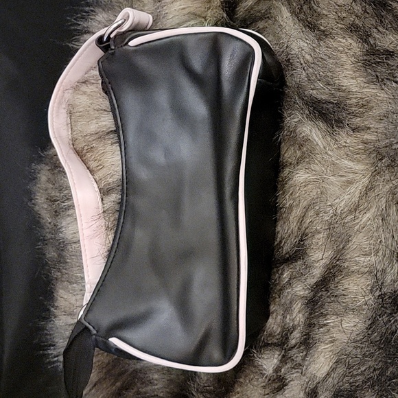 BABY GIRL Black and Pink Mini Purse - Picture 2 of 4